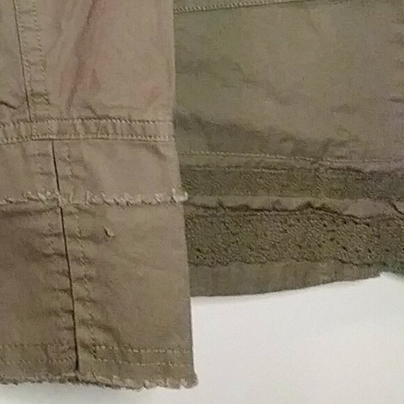 Venus Olive Green Cargo Jacket No Size M - Picture 12 of 13
